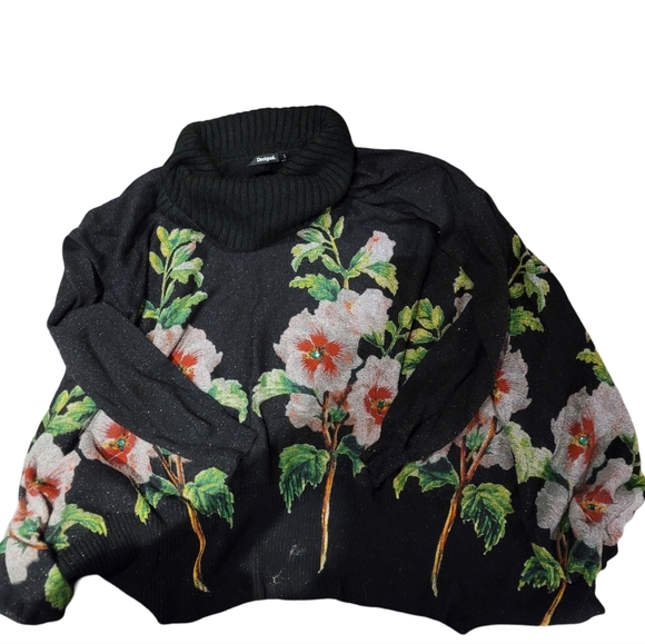 Floral sweater Small - Picture 4 of 8